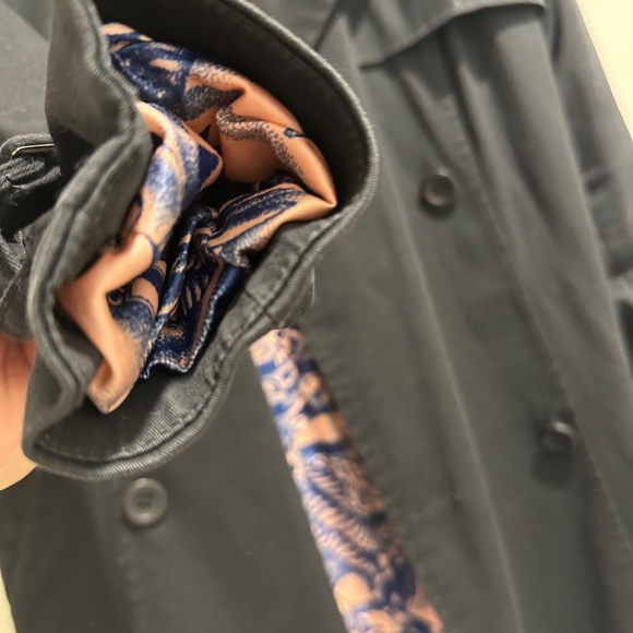 JEAN PAUL GAULTIER TARGET TRENCH COAT 12 BLACK WINTER DESIGNER - Picture 12 of 16